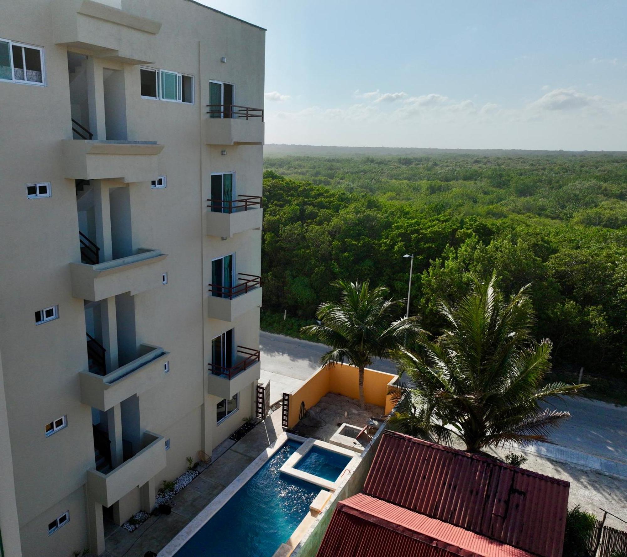 Oneiro Suites With Sea View Mahahual Exterior foto